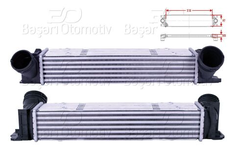 Wisco Turbo Radyatörü Intercooler Bmw 3 - 17517798788