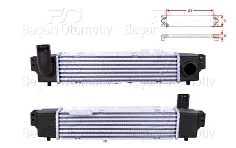 Turbo Radyatoru (Intercooler) 450X97x85 Kıa Sorento (J 28190