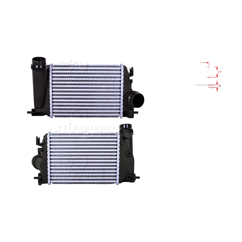 Turbo Radyatörü Intercooler Renault Megan 14461