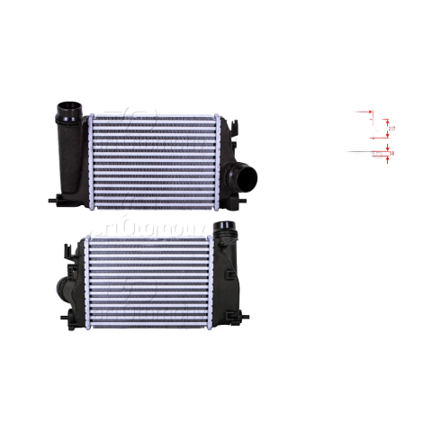 Turbo Radyatörü Intercooler Renault Megan 14461