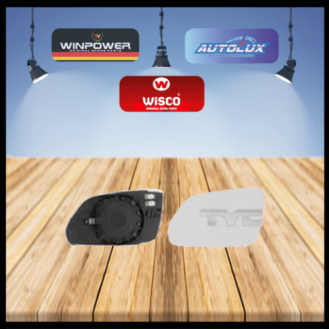 Ayna Camı Sol Isı+Asf Vw Polo (9N_,9A_) 05-09 6Q0857521F