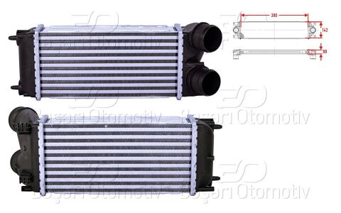 Peugeot 500 Turbo Radyatörü Intercooler 1440.H9 - Uygun Fiyat