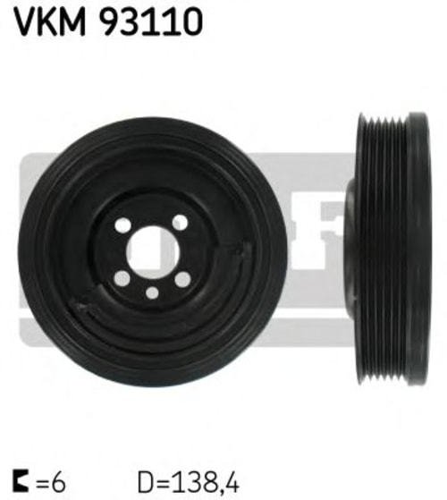 Grank Kasnağı Polo 2005-2010 1.4Tdi Amf Bnm 045105243C