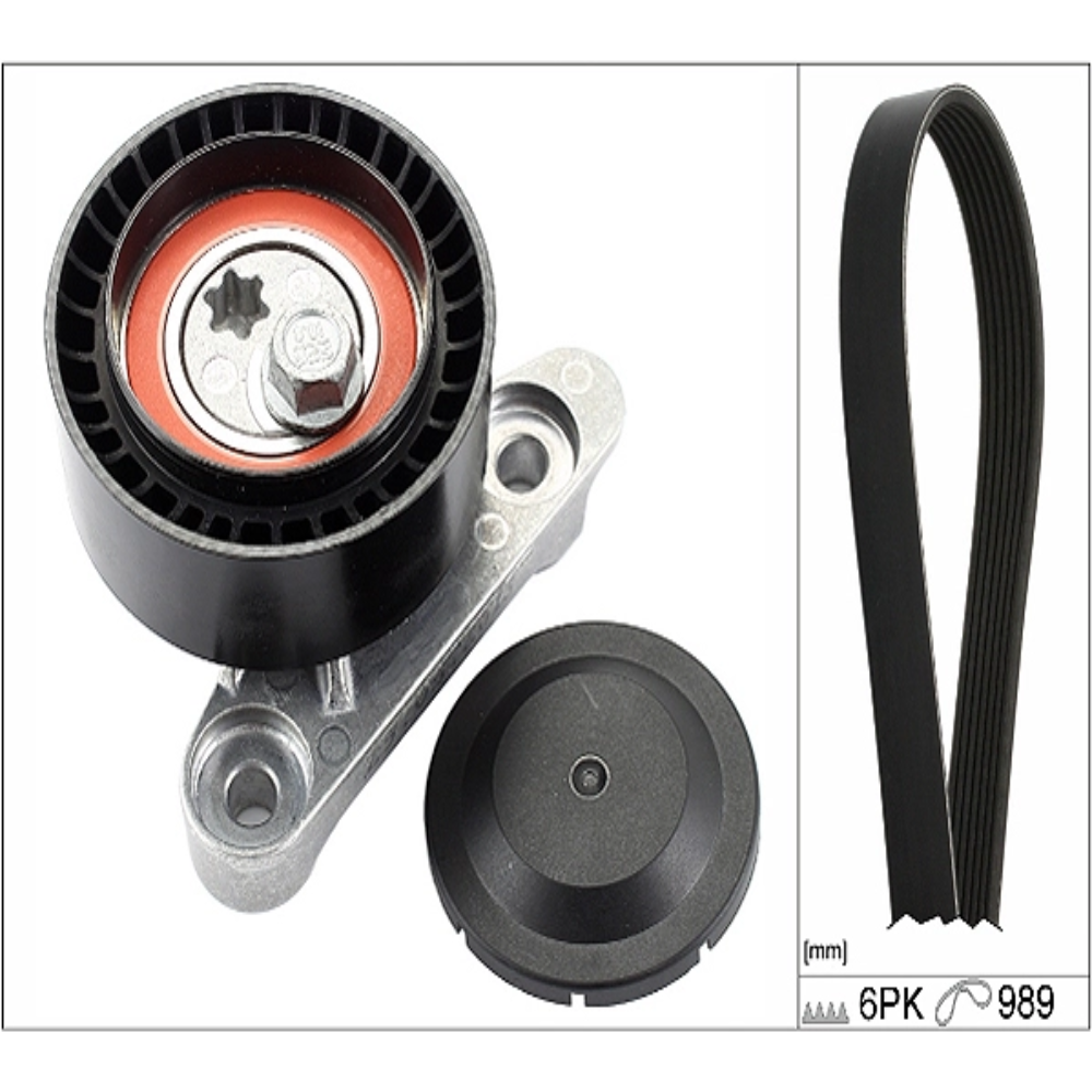 Ina V Kayış Seti VW Polo - Seat Ibiza - Skoda Fabia 1.0 CHYA - CHYB 2014- 04C145299B