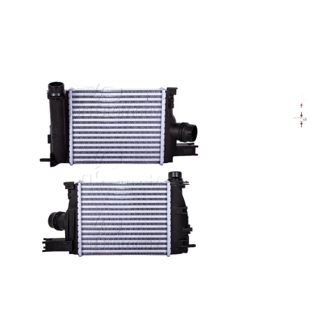 Turbo Radyatörü (Intercooler) Renault Clio 4 - Dacia Dokker 0.9 Tce - 1.5 dCi 2012- 144963014R