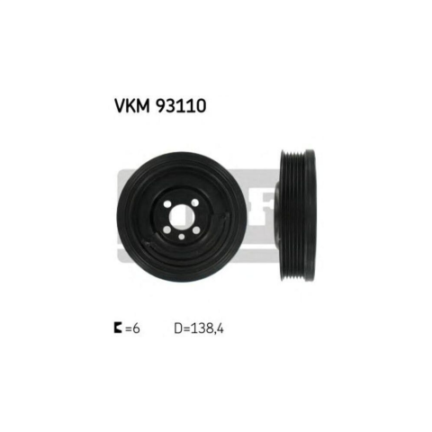 Kentpar Krank Kasnağı Polo 1.4 Tdi 2005-2010 045105243C
