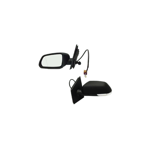 Sol Dış Dikiz Aynası Mekanik Sinyalli Siyah 2 Pin VW Polo 2005-2009 1Z0857537A