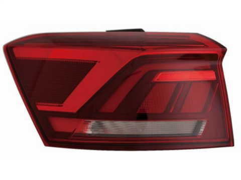 Depo Dış Sol Koyulaştırılmış Stop Lambası Vw T-Roc  2017-2024 2GA945095A 2GA945095D