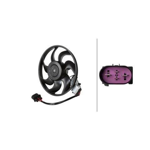 Hella Fan Motoru Sol Vw Touareg - Audi Q7 - Porsche Cayenne BKS-BUN-BUG-CASA-CJGD-CLZB 2.5 TDI-3.0 TDI 7L0959455F
