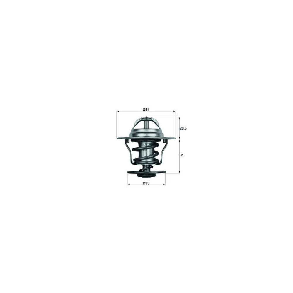 Behr-T Termostat 87°C VW Golf 4 - Bora - Passat - Caddy - T4 - Polo Classic 1.9 TDI 1995-2005 044121113