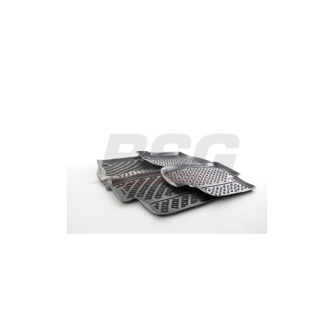 Paspas 3D Havuzlu - Kokusuz (Siyah) VW Golf 8 2020-