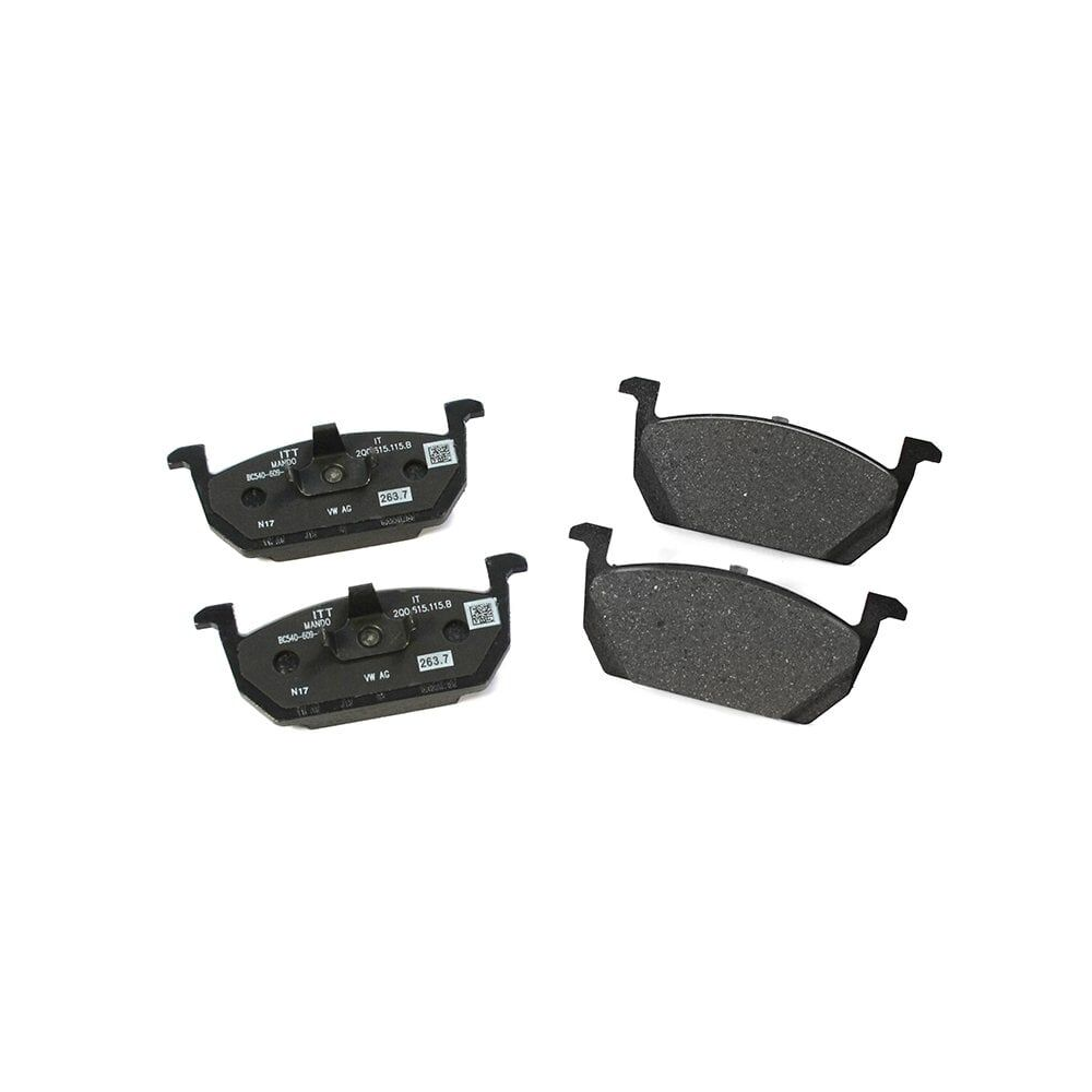 Eurorepar Ön Fren Balatası VW Golf 4 - Golf 5 - Jetta - Bora - Polo - Audi A3 - Seat Leon 6Q0698151
