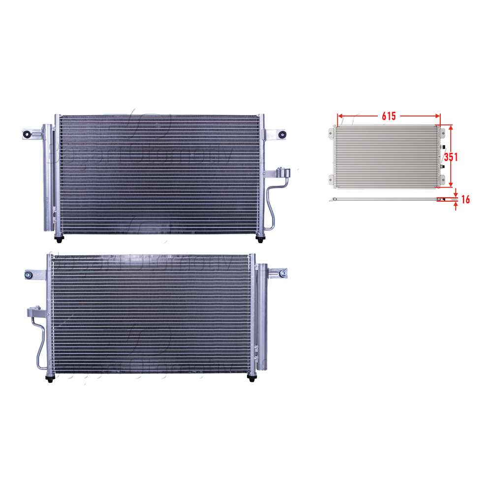 Klima Radyatörü Hyundai Accent 2 1.3 - 1.5 - 1.6 2000-2005 97606-25500