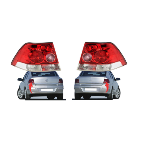 Opel Astra H Sedan Arka Stop Lambası Takımı 2007-2014