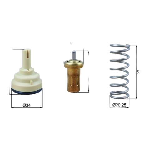 Behr-T Termostat 80°C VW Passat - Tiguan 1.4 TSI CDGA-CKMA 2010-2010 03C121110R