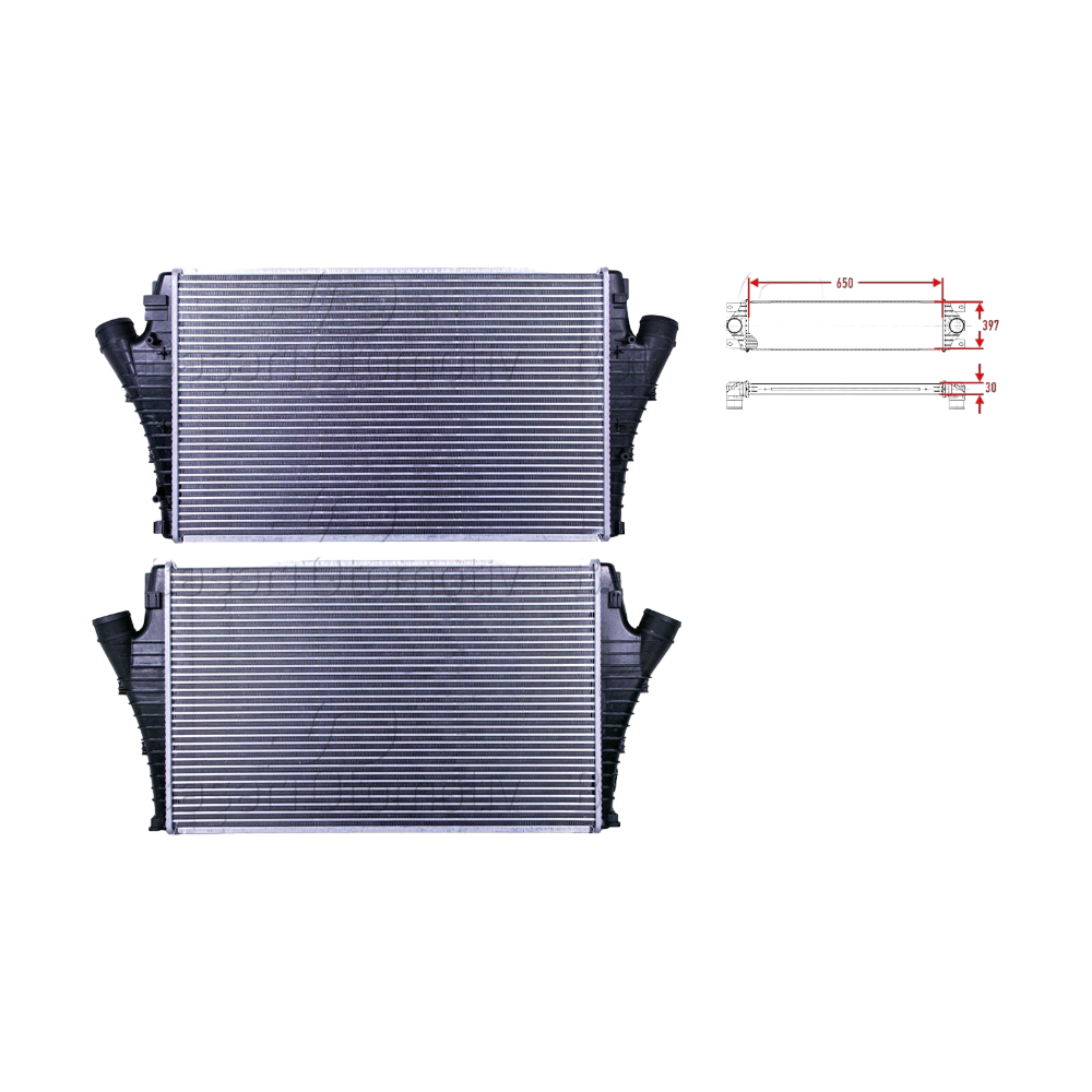 Turbo Radyatörü Intercooler Opel Signum - Vectra C 1.9 CDTI 2004- 12765753