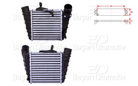 Turbo Radyatoru (Intercooler) 185X188x64 Vw Polo  6Q0145804A