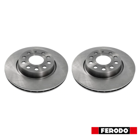 Golf5 Golf6 Jetta A3 Leon Fren Dıskı Ön 04-13 [Ferodo] [1K0615301AK]