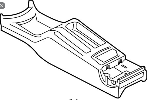 El Fren Konsolu Grı Vw Golf4 Bora 98 > 1J0863323N3SG