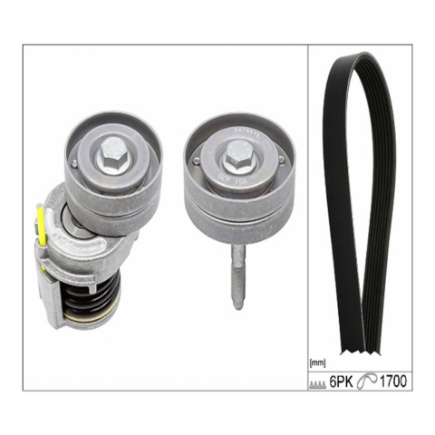 Ina V Kayış Seti VW Golf 5 - Jetta - Passat - Tiguan - Audi A3 1.4 TSI 2004-2011 03C145299A