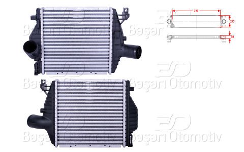 Turbo Radyatoru (Intercooler) 290X277x50 Mercedes 6385012901