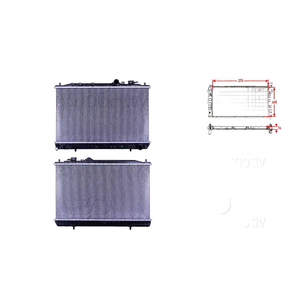 Su Radyatörü Hyundai Elantra 1991-2000 25310-28A00