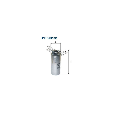 Filtron Yakıt Filtresi VW A6 2.7 TDI - 3.0 TDI 2005-2011 4F0127401H