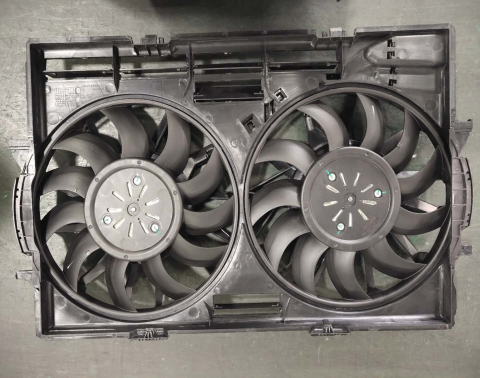 Fan Motoru Davlumbazı 400mm+400mm 4 Fişli 600W+600W 4H0121207S1