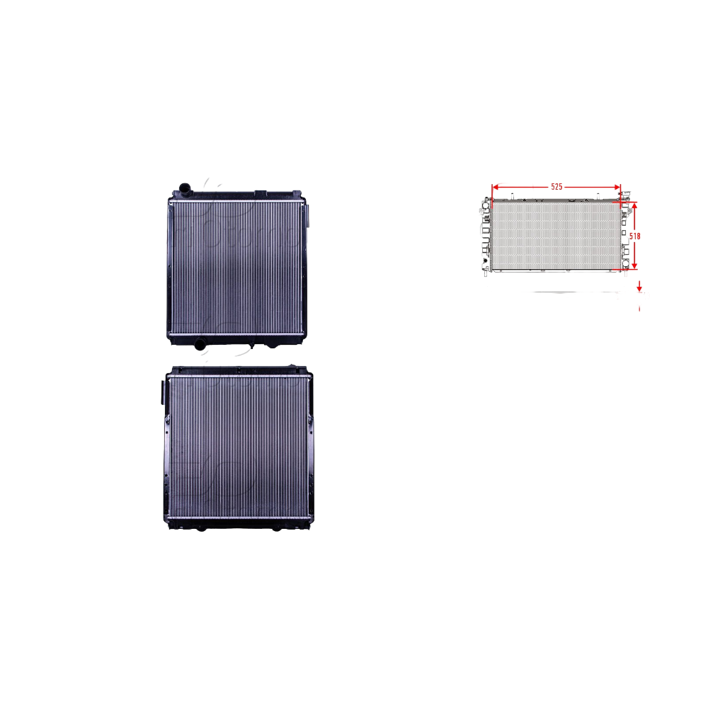 Wisco Su Radyatörü Mitsubishi MC127005 - Uygun Fiyat