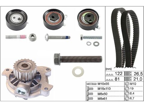 Ina Triger Seti ve Devirdaim VW T4 - LT 2.5 TDI ACV-ANJ-AVR-AHD 1991-2003 074198119Q