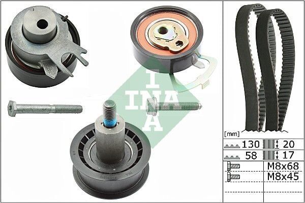 Ina Triger Seti VW Polo - Cordoba - Fabia - Golf 4 - Bora 1.4 16V - 1.6 16V 1999-2009 036198119C