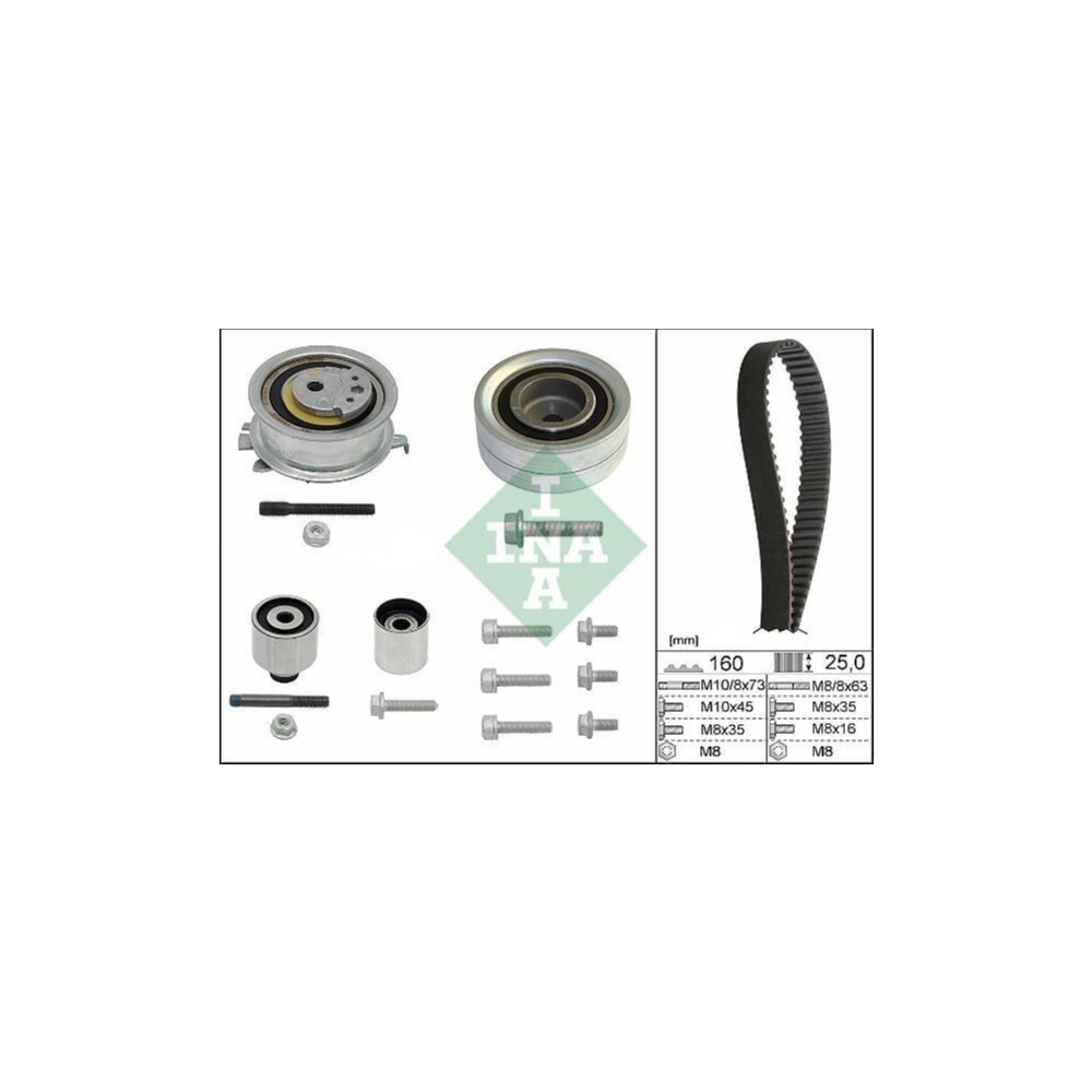 Ina Triger Seti VW Polo - Golf 6 - Jetta - Passat - T5 - Crafter - Amarok - A3 - A4 - Leon 1.2/1.6/2.0 TDI 2010- 03L198119A