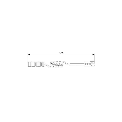 Bosch Fren Balata Fişi VW LT - Sprinter 1996-2006 2D0919351A