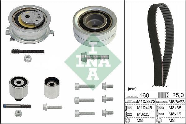 Ina Triger Seti VW Polo - Golf 6 - Jetta - Passat - T5 - Crafter - Amarok - A3 - A4 - Leon 1.2/1.6/2.0 TDI 2010- 03L198119A