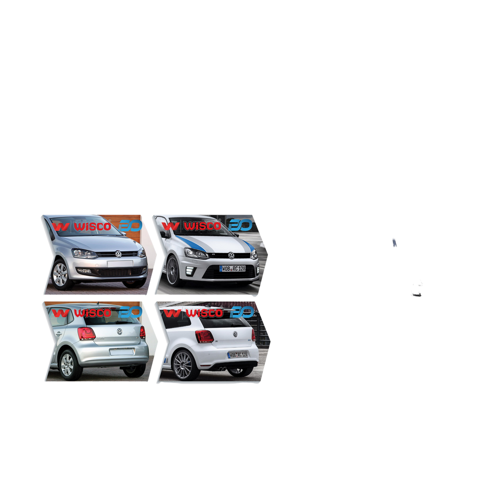 Tampon Seti Komple Ön-Arka-Yan Sis Farlı VW Polo WRC 2009-2018 6C0807217