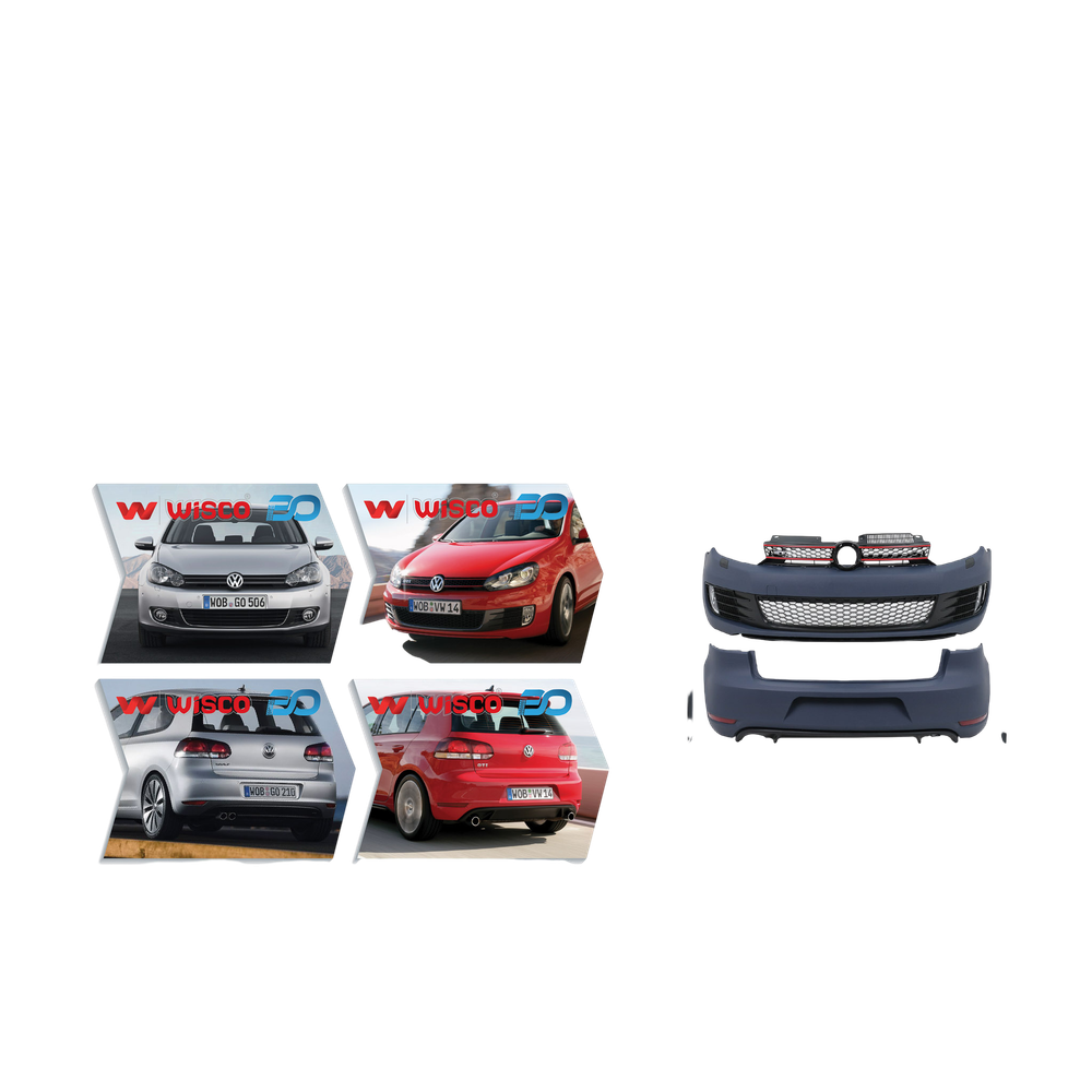 Tampon Seti Komple (Ön-Arka-Yan) VW Golf 6 GTI 2008-2013 5K0807079 - 5K0807217 - 5K0807221