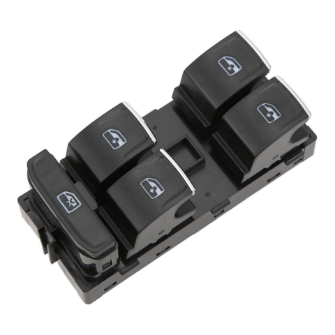 Sol Ön Dörtlü Cam Düğmesi Kromlu Seat Ateca 2016- 5G0959857E