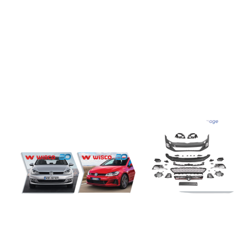 Tampon Seti Ön VW Golf 7.5 GTI - Golf 7 2013-2017 5G0807217 5G0807221