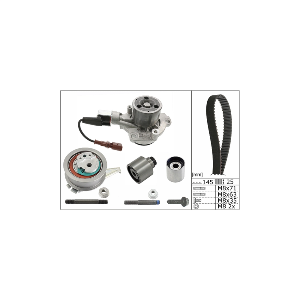 Ina Triger Seti ve Devirdaim VW Golf 7 - A3 - Leon - Passat - Tiguan - Caddy - T6 1.6 TDI - 2.0 TDI 2013- 04L198119B