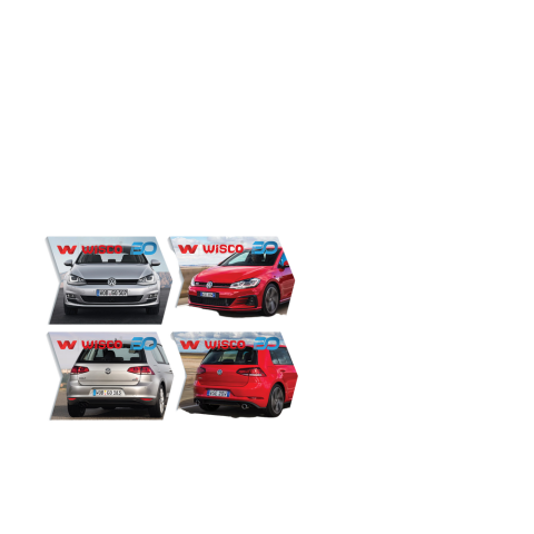 Tampon Seti Komple (Ön-Arka-Yan) VW Golf 7.5 GTI - Golf 7 2013-2017 5G0807217 5G0807221