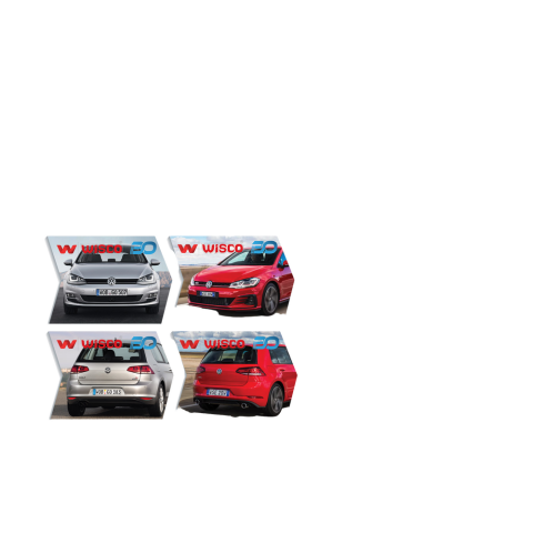 Tampon Seti Komple (Ön-Arka-Yan) VW Golf 7.5 GTI - Golf 7 2013-2017 5G0807217 5G0807221