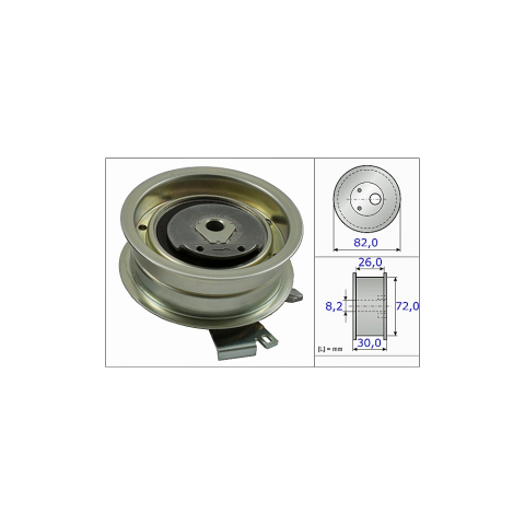 Ina Eksantrik Gergi Rulmanı VW Golf 4 - Golf 5 - Golf 6 - Bora - Jetta - A3 - Toledo - Leon 1.6 1997-2013 06A109479C