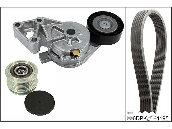 Ina V Kayış Seti VW T5 - Golf 4 - Bora - Sharan 1.9 TDI 1997-2015 038903315AE