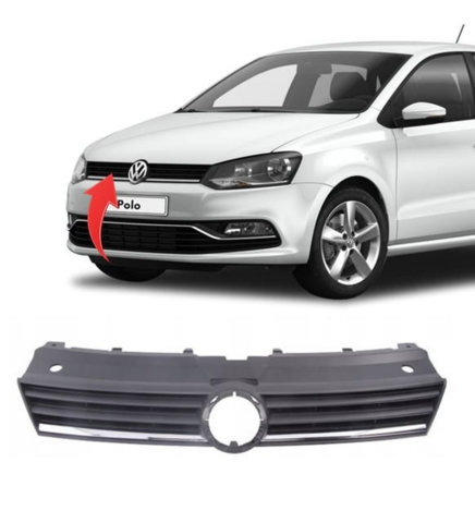 Ön Panjur Krom Çıtalı VW Polo 6C 2014-2017 6C0853651D