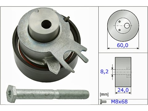 Eksantrık Gergı Rulmanı Polo Cordoba Fabıa Golf4 036109243AF