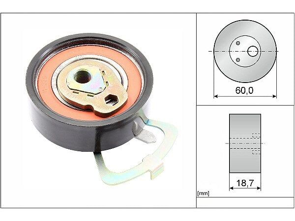 Ina Eksantrik Gergi Rulmanı VW Polo - Cordoba - Fabia - Golf 4 - Bora 1.4 16V - 1.6 16V 1999- 036109243AG