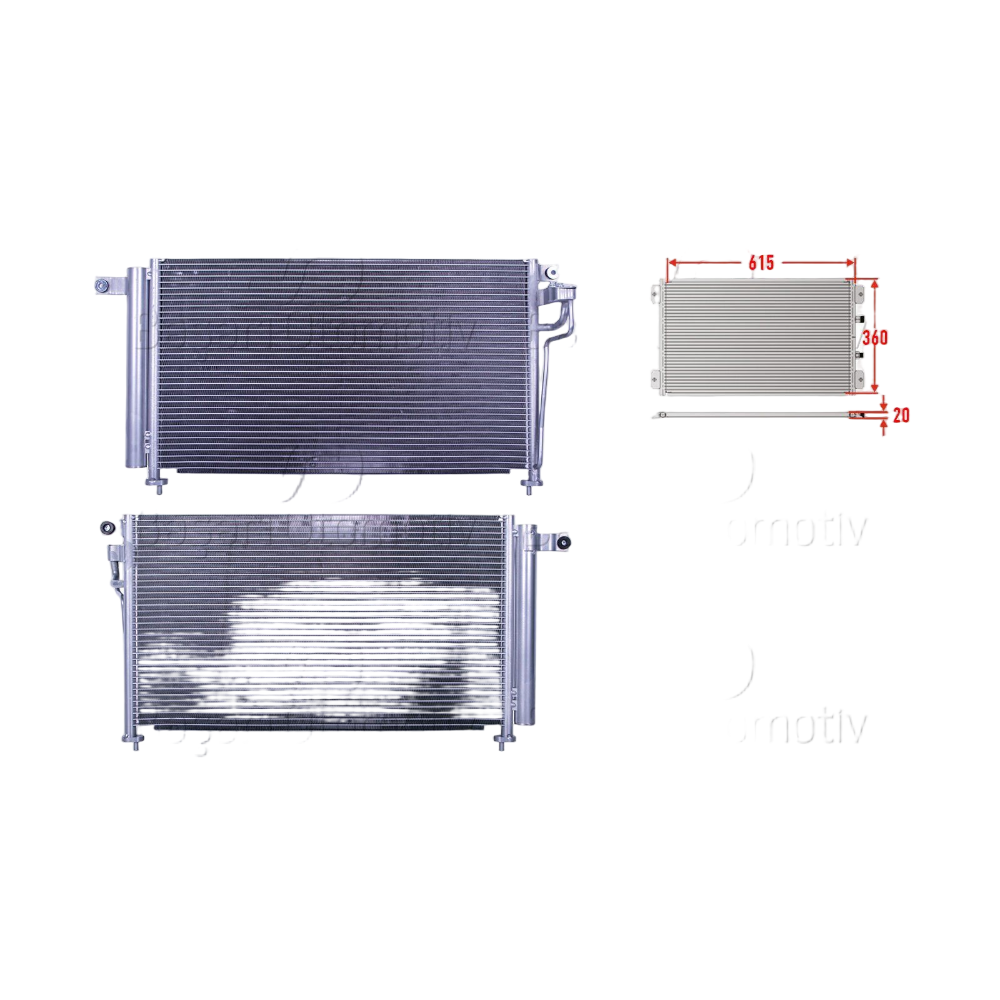 Klima Radyatörü Kia Rio 2 1.4 - 1.6 CVVT 2005-2011 976061G000