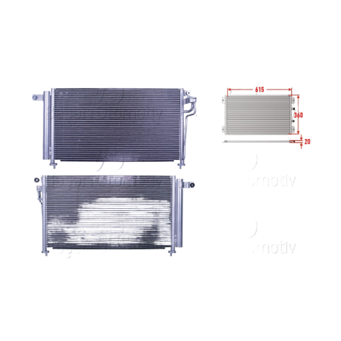 Klima Radyatörü Kia Rio 2 1.4 - 1.6 CVVT 2005-2011 976061G000