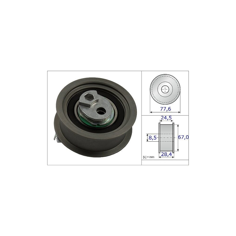 Ina Eksantrik Gergi Rulmanı VW Passat - A3 - A4 2.0 FSI 2005-2011 06D109243B