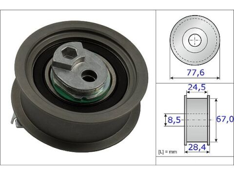 Ina Eksantrik Gergi Rulmanı VW Passat - A3 - A4 2.0 FSI 2005-2011 06D109243B